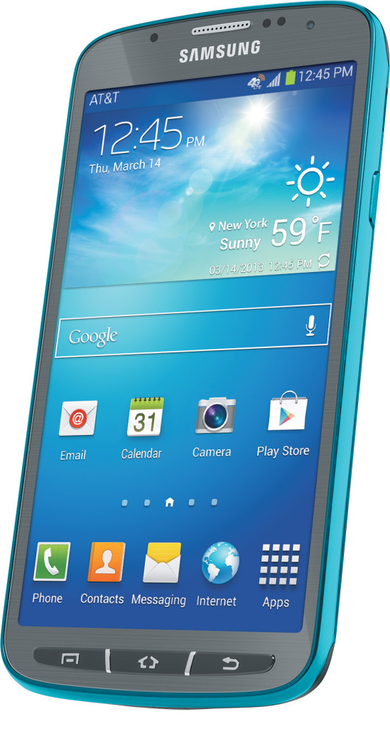 samsung galaxy s4 blue