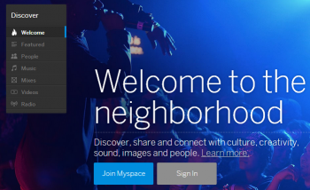 new myspace