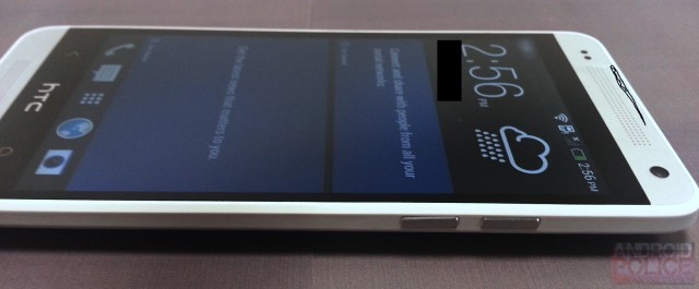 HTC One Mini sideview