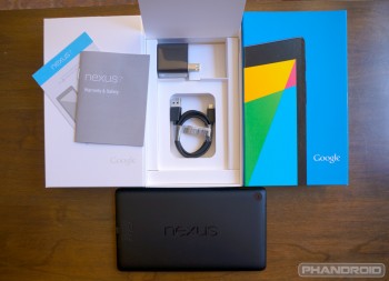 New Nexus 7 2013 unboxing thumb