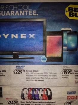 google nexus 7 best buy ads