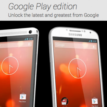 Google Play edition phones