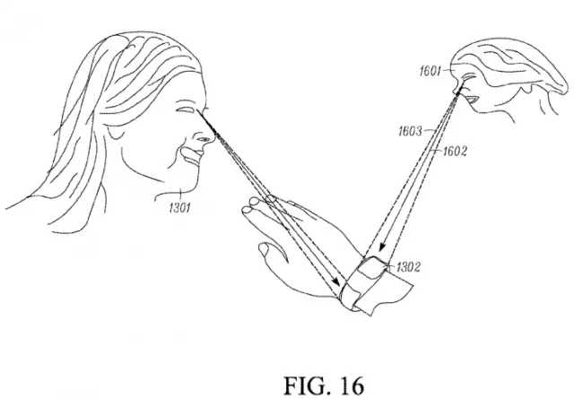Motorola smartwatch patent gaze detection Phandrizzle