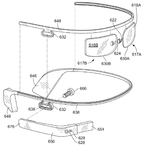 Google Glass patent figure 12