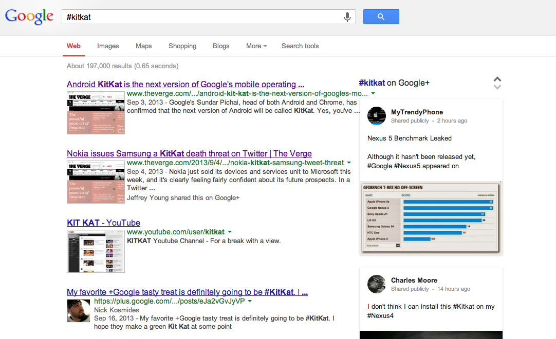 Google Search Now Displays Hashtags From Google+, Jimmy Fallon And ...