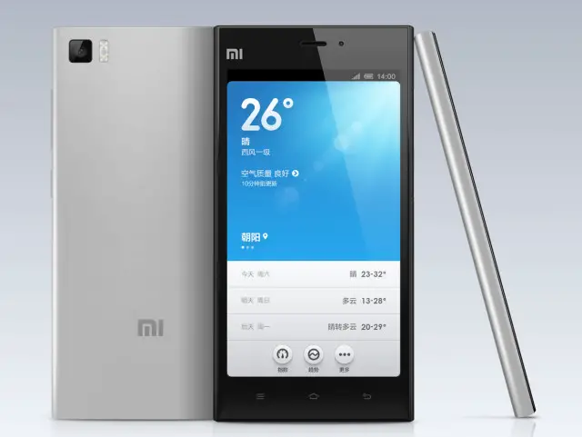 Mi3 Mi-3 Millet Phone Xiaomi