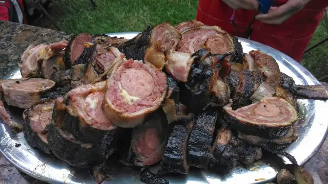 Big Android BBQ Bacon Explosion