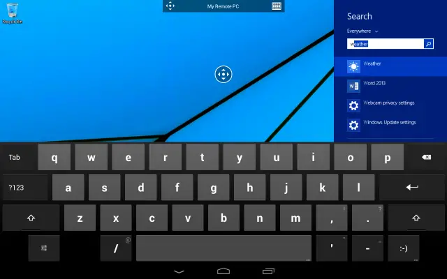 Microsoft Remote Desktop app Android 3