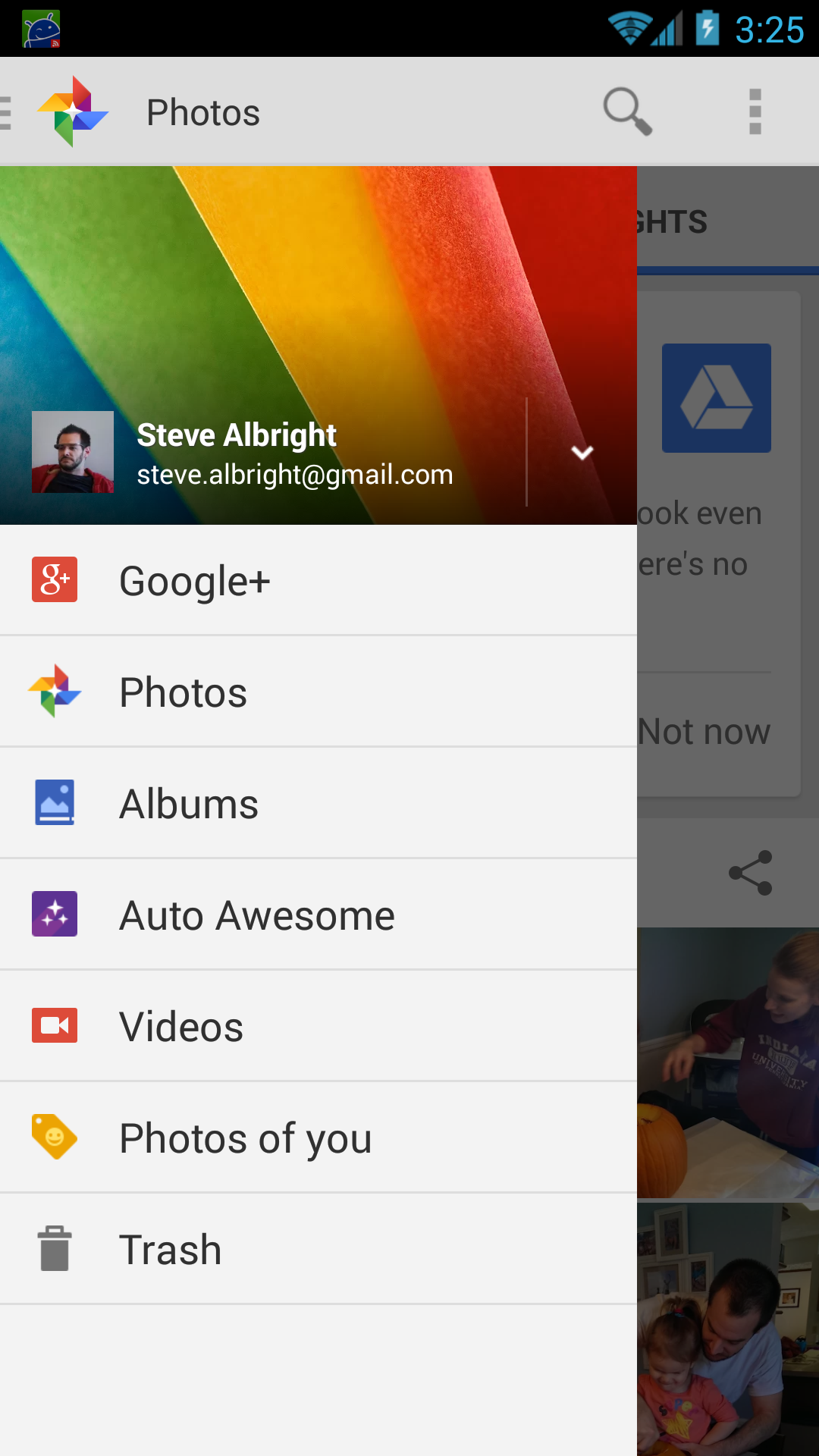 Google Plus приложение