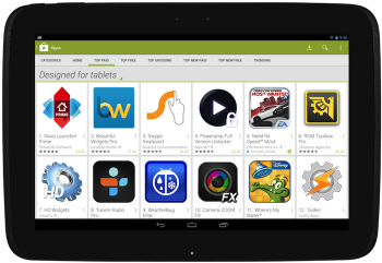 Nexus 10 Google Play tablets