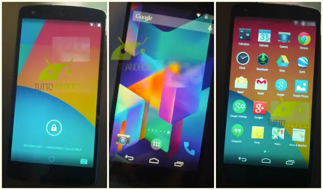 Nexus 5 Android 4.4 KitKat leak Tutto Android.jpg