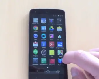 Nexus 5 leak hands on video