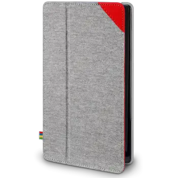 Official Nexus 7 flip case grey red