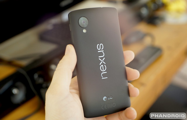 Nexus 5 indietro 1