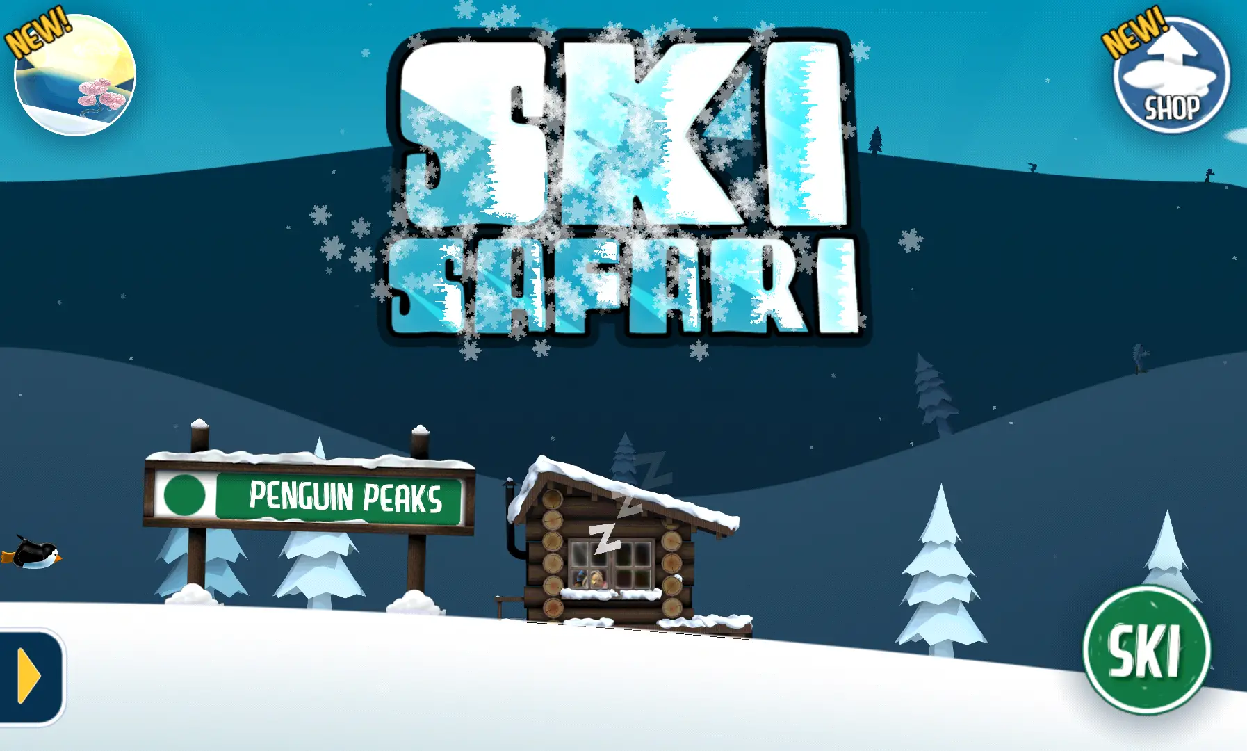 ski safari 1 game