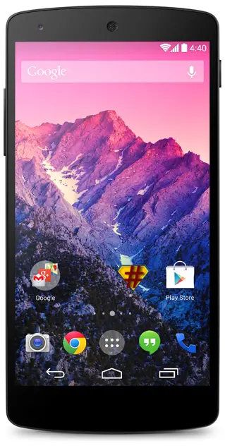 Nexus 5 with SuperSU installed.