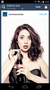 Allison Brie Tumblr app update