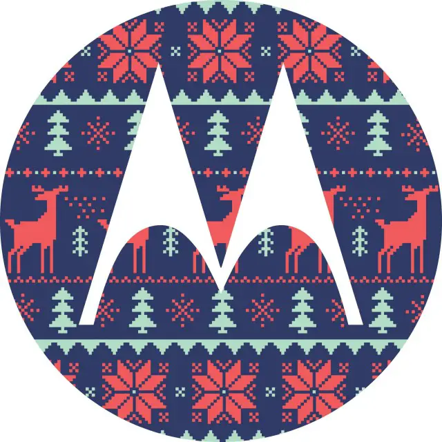 Motorola Christmas logo