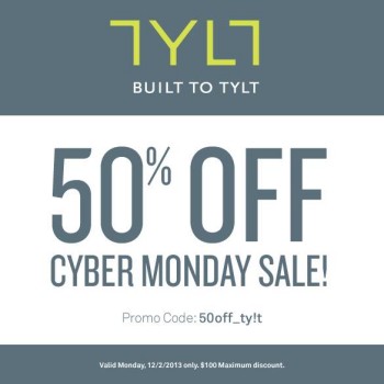 TYLT 50 percent off Cyber Monday sale