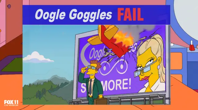 The Simpsons Oogle Goggles FAIL