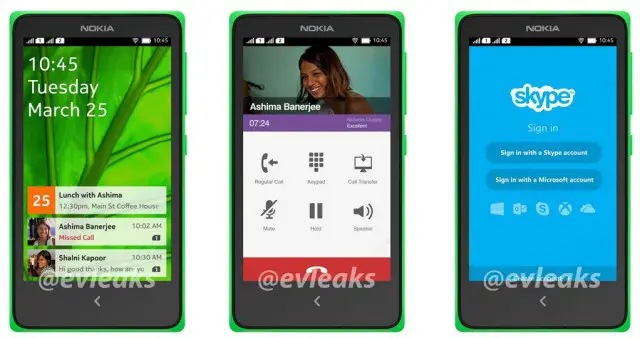 nokia normandy android interface