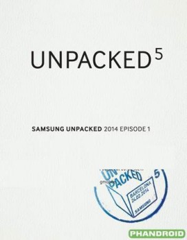Samsung Unpacked 5 invite