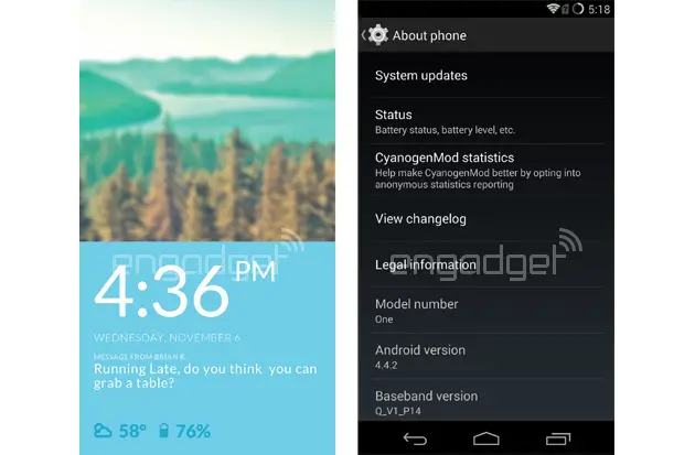 CyanogenMod-11S-OnePlus-One
