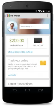 Google Wallet Orders tracking