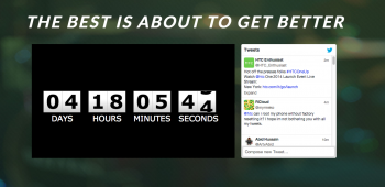 HTC One 2014 countdown live stream