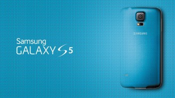Samsung Galaxy S5 blue