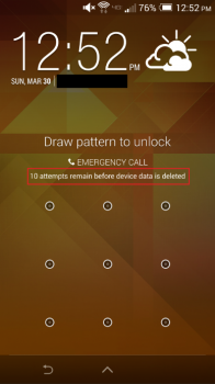 htc one m8 lock