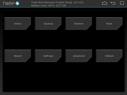 twrp tablet