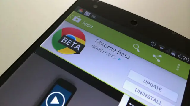 Chrome Beta update