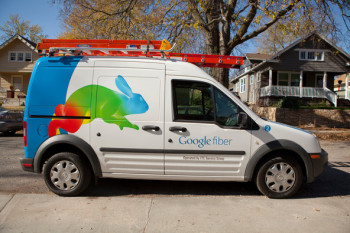 Google Fiber van