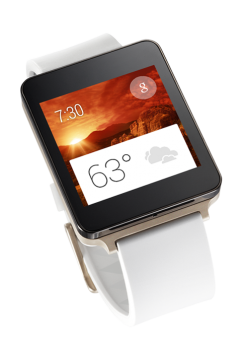 LG G Watch gold