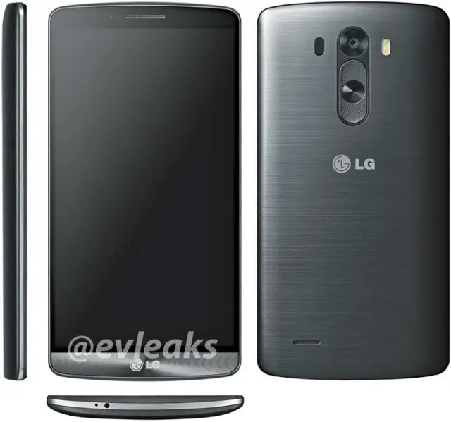 LG G3 black evleaks