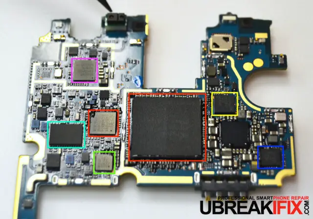 LG G3 motherboard teardown