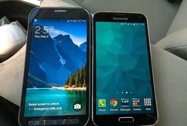 Samsung Galaxy S5 Active comparison