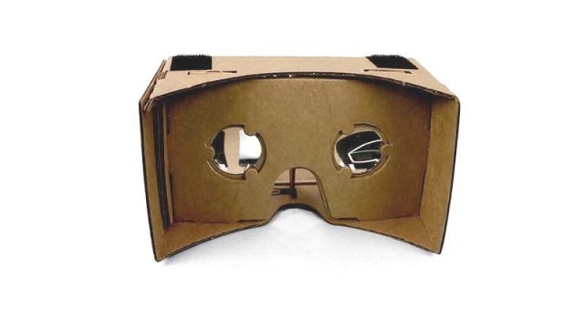 Google Cardboard eye holes