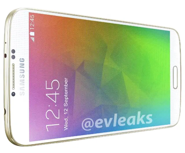 Samsung Galaxy F Glowing Gold evleaks