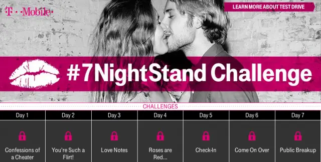 T-Mobile Test Drive 7 night stand