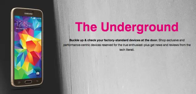 T-Mobile Underground banner