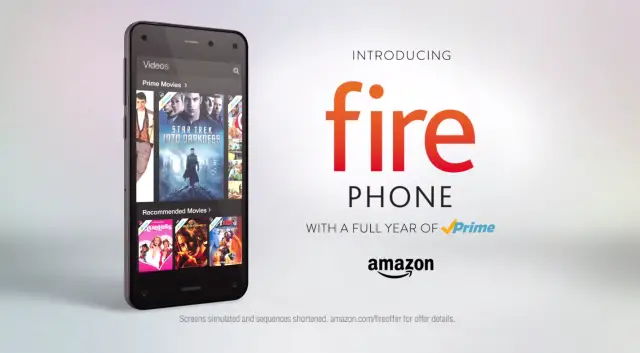 Amazon Fire Phone commercial banner