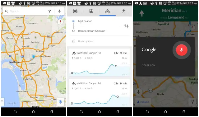 Google Maps 8.2 update
