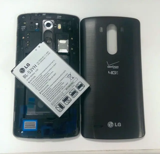LG G3 Verizon removable battery