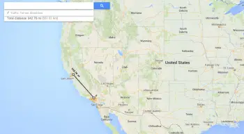New Google Maps measurement calculations