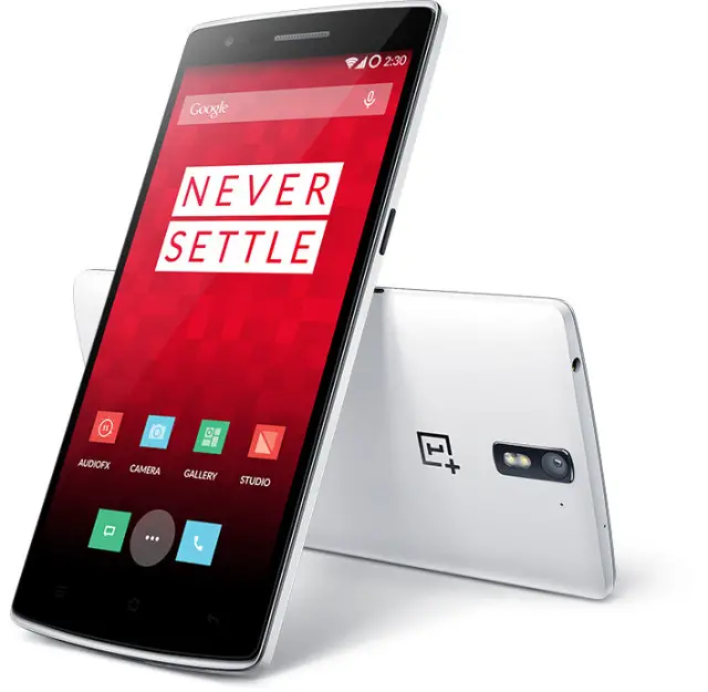 OnePlus One never settle