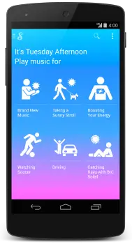 Songza - Mobile Screenshot