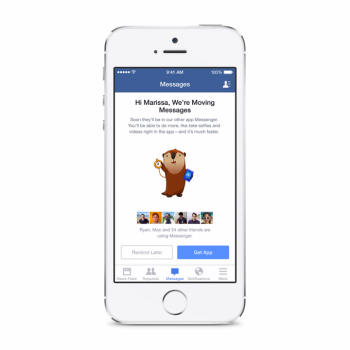 facebook moving messages to messenger