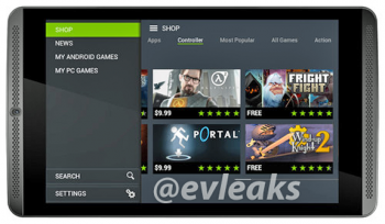 nvidia shield tab EVLEAKS